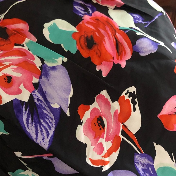 Express Multicolor Floral Dress - Picture 3 of 4